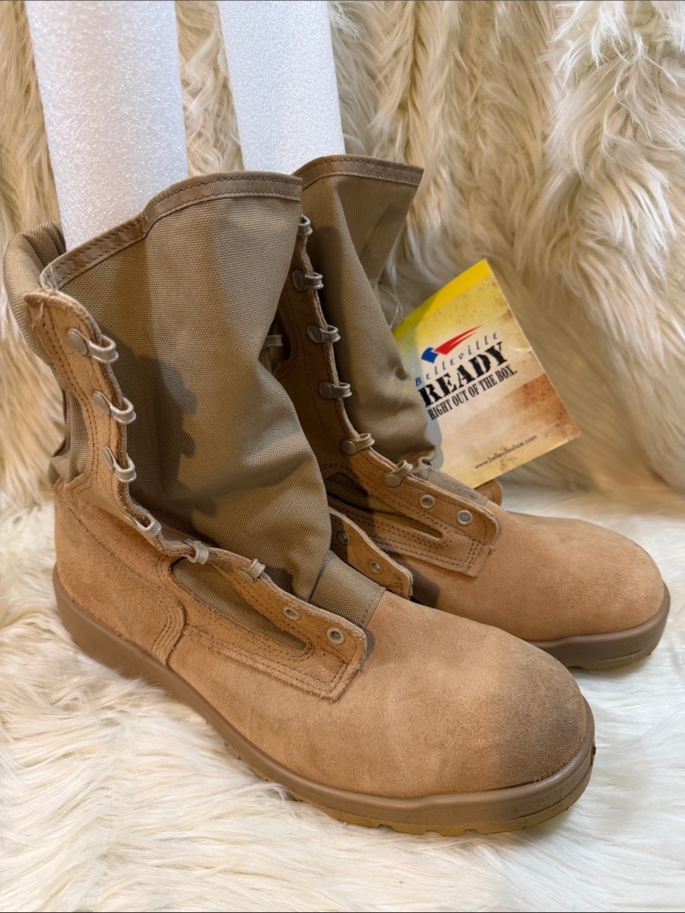 NWT Belleville Men’s Tan Tactical Boots - Size 11R
